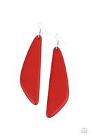 Paparazzi Scuba Dream Earrings Red