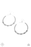 Paparazzi Simple Synchrony Earrings Silver