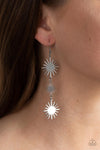 Paparazzi Solar Soul Earrings Silver