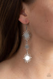 Paparazzi Solar Soul Earrings Silver