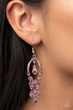 Paparazzi Sophisticated Starlet Earrings Pink