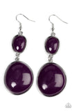 Paparazzi Soulful Samba Earrings Purple