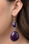 Paparazzi Soulful Samba Earrings Purple