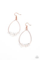 Paparazzi South Beach Serenity Earrings Copper