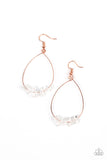 Paparazzi South Beach Serenity Earrings Copper