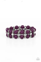 Paparazzi Starlight Reflection Bracelet Purple