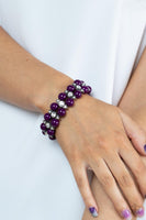 Paparazzi Starlight Reflection Bracelet Purple