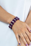 Paparazzi Starlight Reflection Bracelet Purple