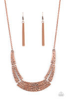 Paparazzi Stick To The ARTIFACTS Necklace Copper