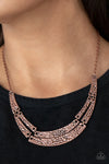 Paparazzi Stick To The ARTIFACTS Necklace Copper