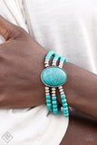 Paparazzi Stone Pools Bracelet Blue