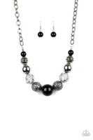 Paparazzi Sugar, Sugar Necklace Black