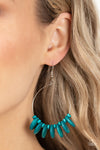 Paparazzi Surf Camp Earrings Blue