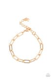 Paparazzi Tailgate Party Bracelet Gold