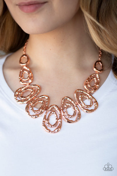 Paparazzi Terra Couture Necklace Copper