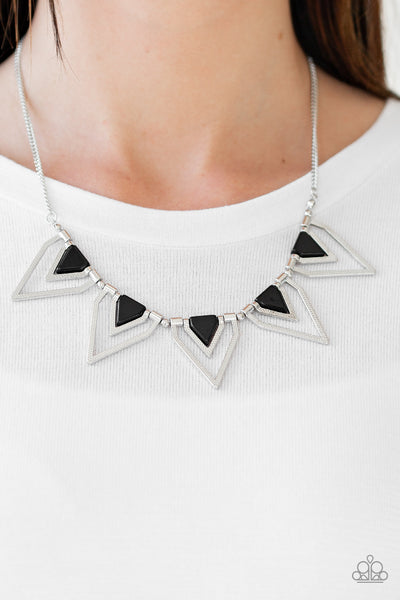 Paparazzi The Pack Leader Necklace Black