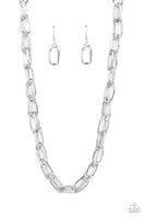 Paparazzi Tough Call Necklace Silver