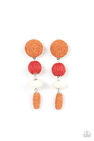 Paparazzi Twine Tango Earrings Multi