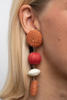 Paparazzi Twine Tango Earrings Multi