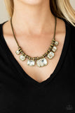 Paparazzi Urban Extravagance Necklace Brass & Call Me Old-Fashioned Necklace Brass