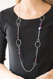 Paparazzi Very Visionary Necklace Purple