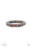 Paparazzi Wake Up and Sparkle Bracelet Multi (Oil Spill)