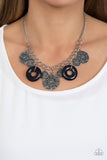 Paparazzi Western Zen Necklace Black