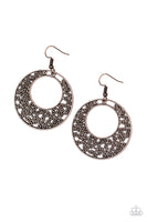 Paparazzi Wistfully Winchester Earrings Copper - Glitz By Lisa 