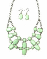 Paparazzi Goddess Glow Necklace Green