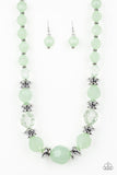 Paparazzi Dine and Dash Necklace Green - Glitz By Lisa 