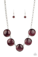 Paparazzi Ethereal Escape Necklace Purple - Glitz By Lisa 