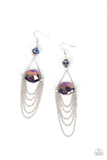 Paparazzi Ethereally Extravagant Earrings Purple