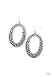 Paparazzi Radical Razzle Earrings White - Glitz By Lisa 