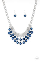 Paparazzi 5th Avenue Fleek Necklace Blue