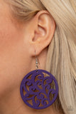 Paparazzi Fresh Off The Vine Earrings Purple