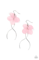 Paparazzi Lets Keep It ETHEREAL Earrings Pink - Glitz By Lisa 