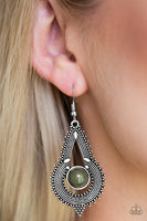 Paparazzi Zoomin Zumba Earrings Green