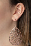 Paparazzi Grapevine Grandeur Earrings Copper