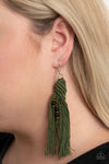 Paparazzi Beach Bash Earrings Green