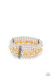 Paparazzi Gloss Over The Details Bracelet Orange