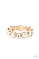 Paparazzi Elegant Entertainment Bracelet Gold