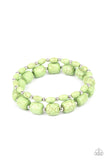 Paparazzi Colorfully Country Bracelet Green