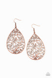 Paparazzi Grapevine Grandeur Earrings Copper