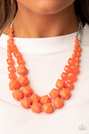 Paparazzi Summer Excursion Necklace Orange