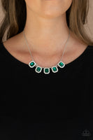 Paparazzi Next Level Luster Necklace Green