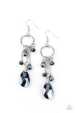 Paparazzi Glammed Up Goddess Earrings Blue