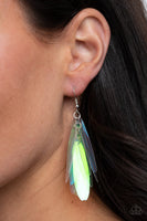 Paparazzi Holographic Glamour Earrings Multi - Glitz By Lisa 