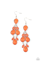 Paparazzi Superstar Social Earrings Orange