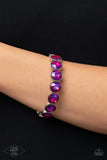 Paparazzi Number One Knockout Bracelet Multi (Oil Spill Pink)