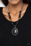 Paparazzi Home Sweet HOMESTEAD Necklace Black